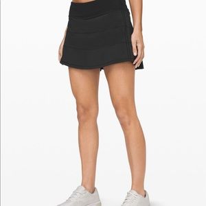 Lululemon Black Pace Rival Skirt
